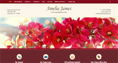 Desktop Screenshot of ameliajames.com